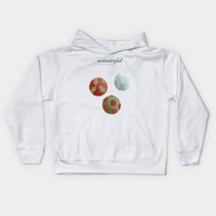 Wonderful Christmas Kids Hoodie